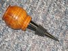 #WBS1001 - Figured Cocobolo Wine Bottle Stopper