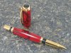 #1107 - Red Jasper Tru-Stone Rollerball Pen