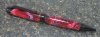 #1143 - Red Mesh Swirl Acrylic Ballpoint Pen