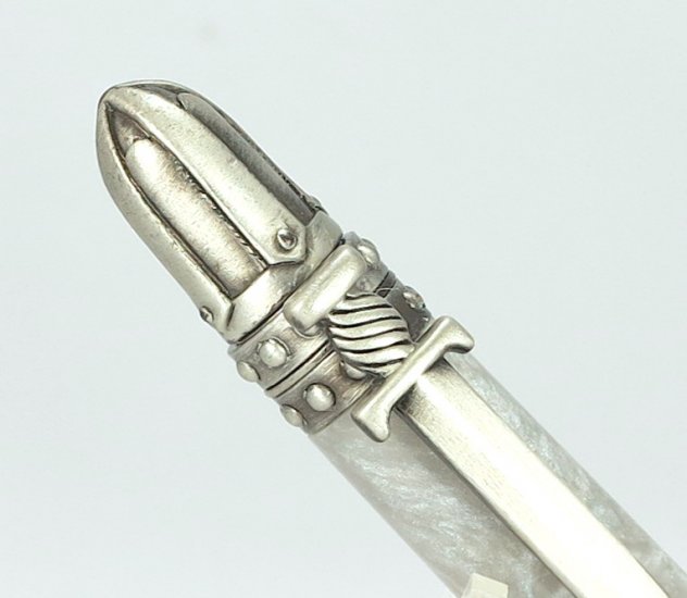 #1710 - Knights Armor Themed Ballpoint Pen - Click Image to Close