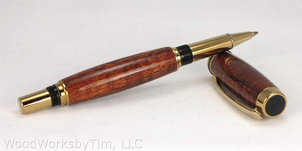 #1340 - Exotic Wood Rollerball Pen
