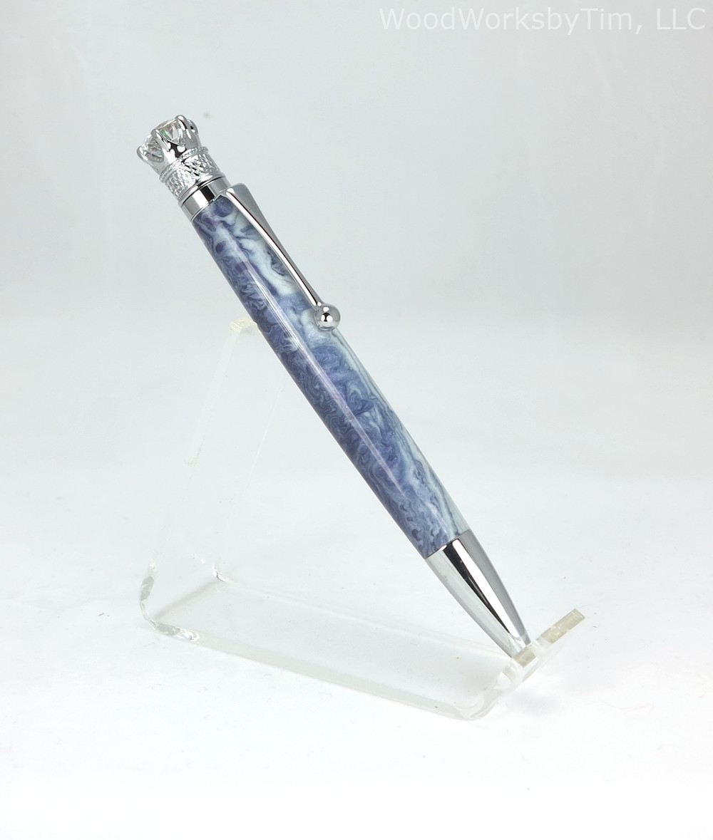 #1715 - Crown Jewel Themed Ballpoint Pen - Click Image to Close