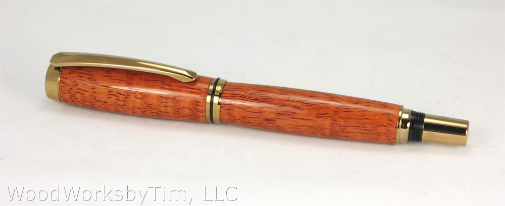 #1554 - Exotic Wood Rollerball Pen