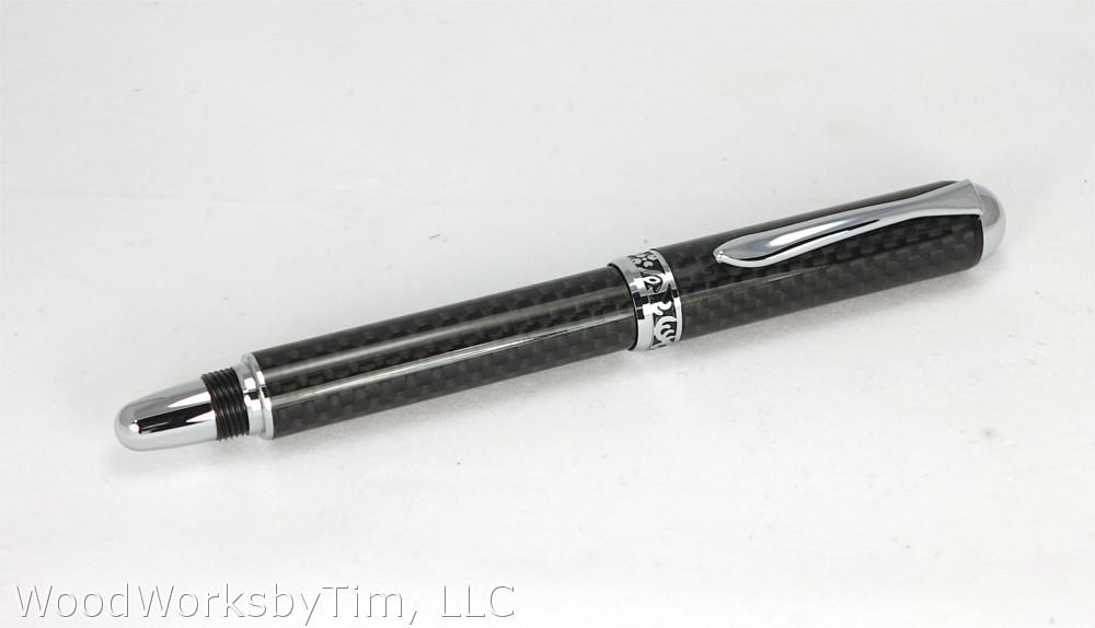 #1619 - Carbon Fiber Fountain Pen