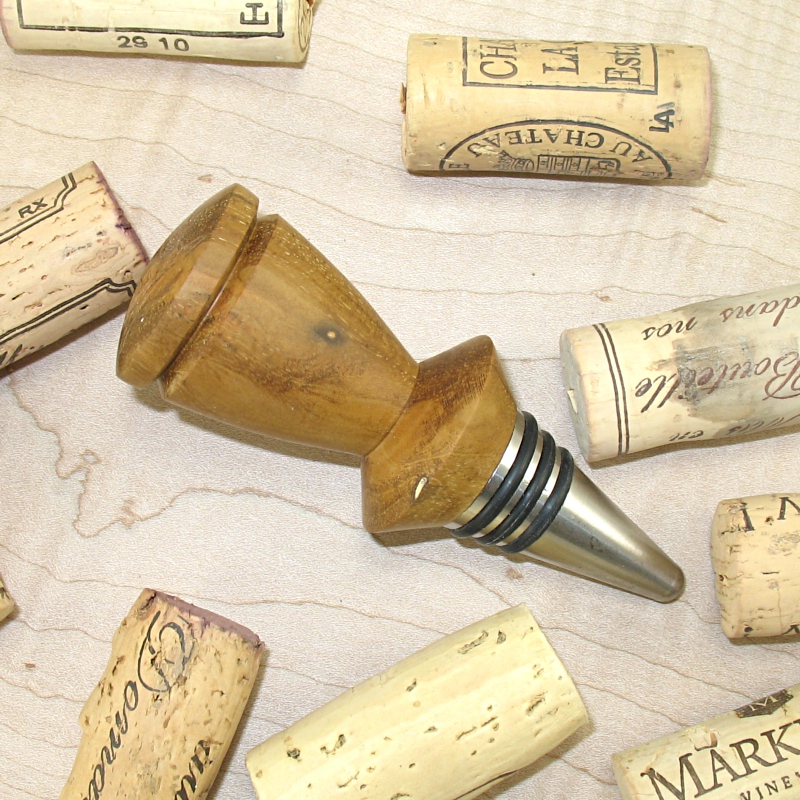 #WBS1014 - Wooden Wine Bottle Stopper