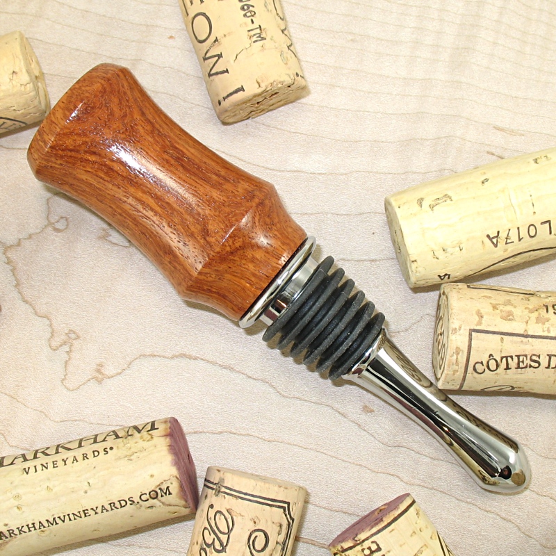 #WBS1020 - Wooden Wine Bottle Stopper