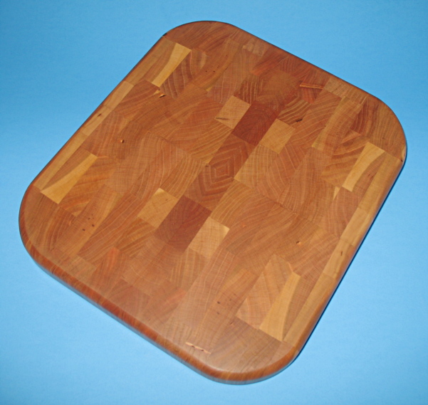 #CB1020 - Solid Cherry End Grain Cutting Board - Click Image to Close