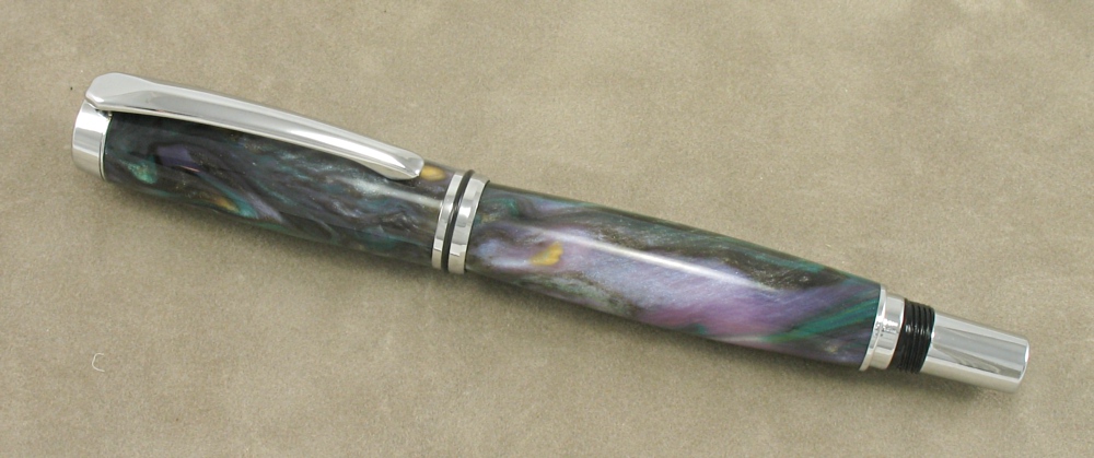 #1273 - Abalone Swirl Acrylic Fountain Pen